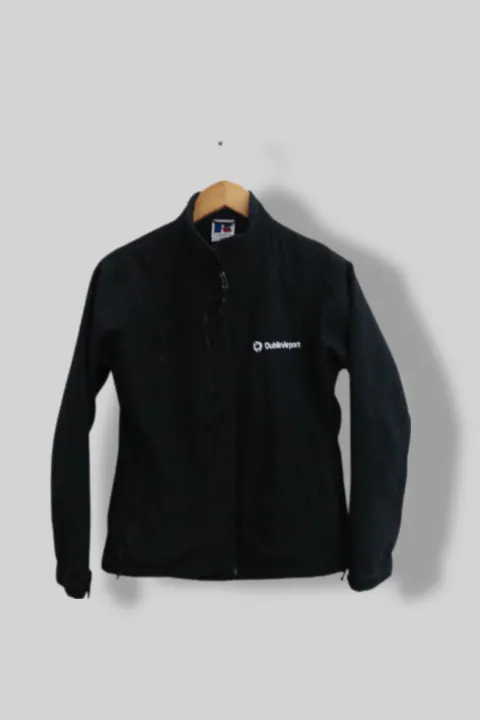 Vintage Russell medium softshell full zip jacket