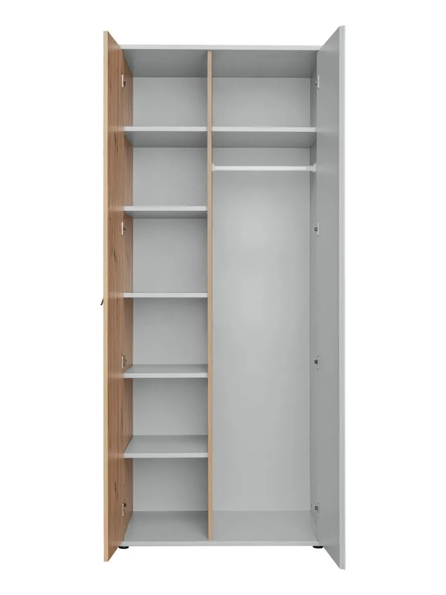 Vivero Hinged Wardrobe 84cm