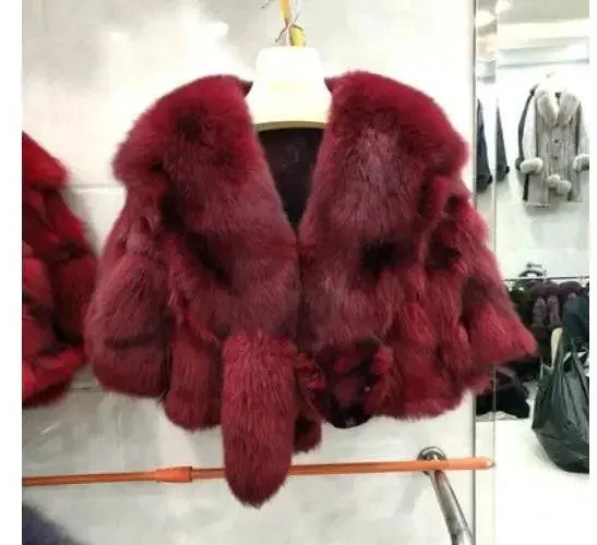 Winter Fur Poncho