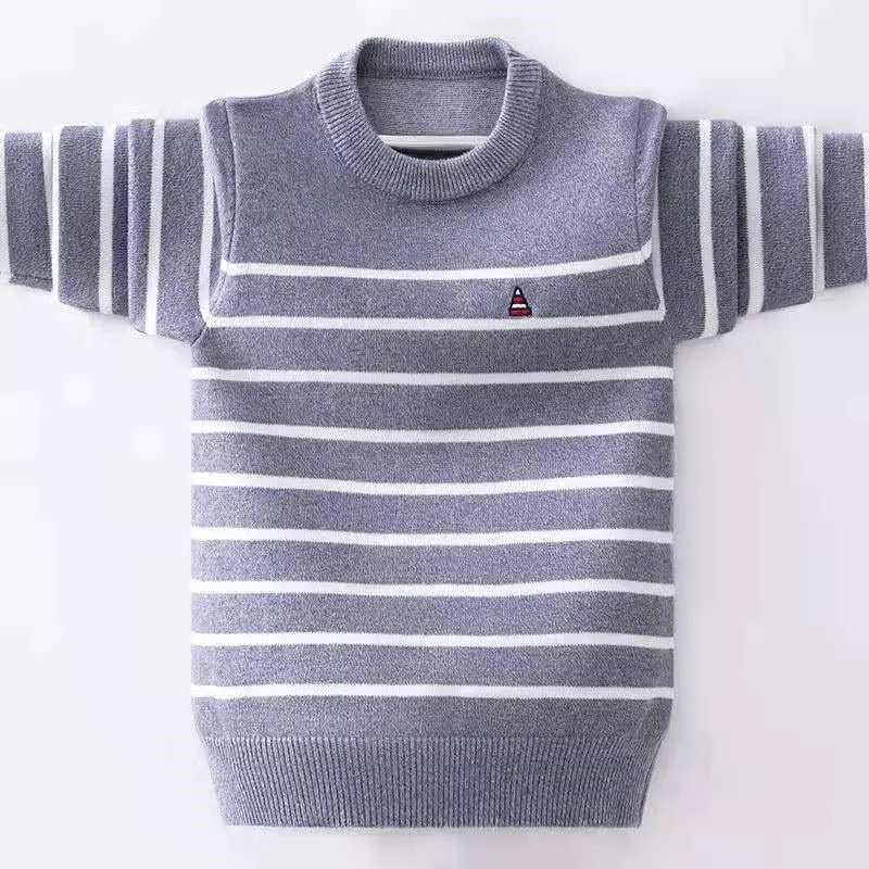 Winter Striped Knitted Sweater