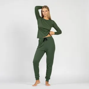 Women's Long Sleeve Top & Joggers Set