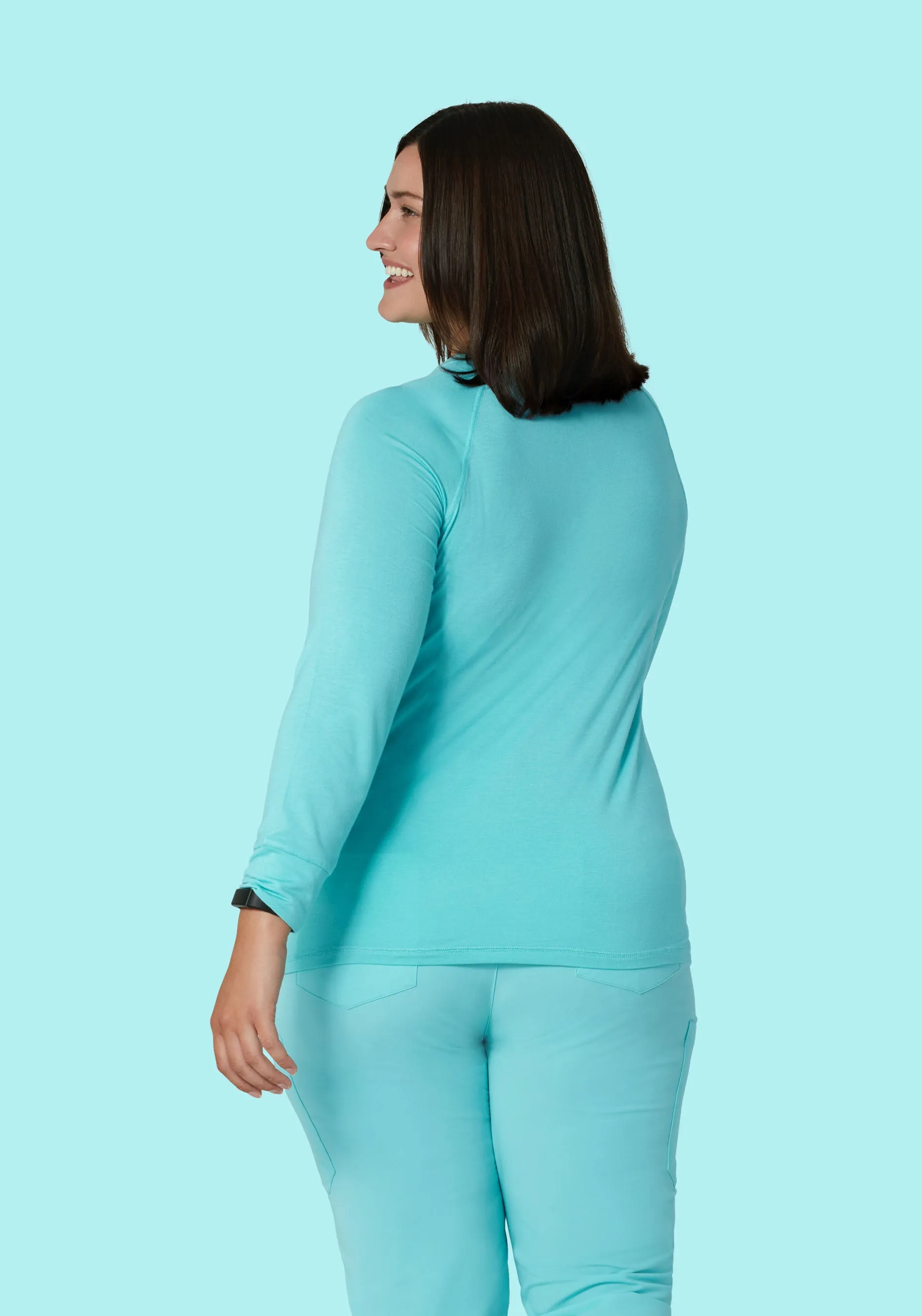 Women's Underscrubs Aqua
