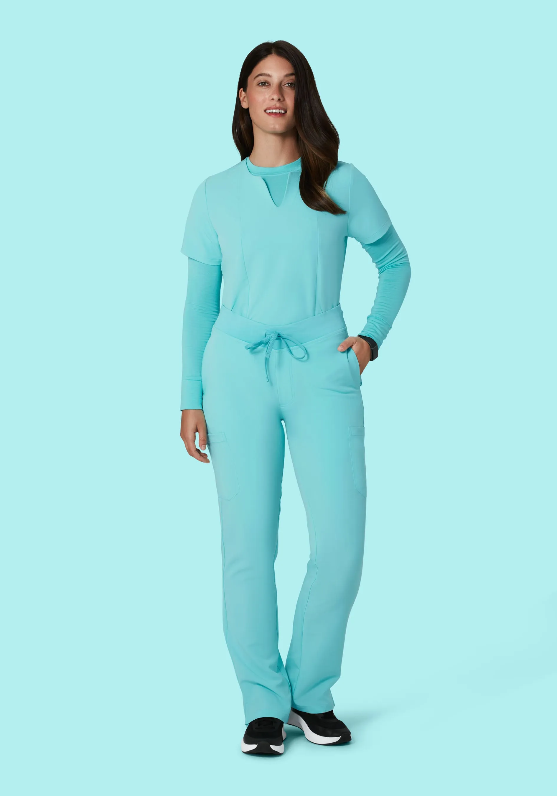 Women's Underscrubs Aqua